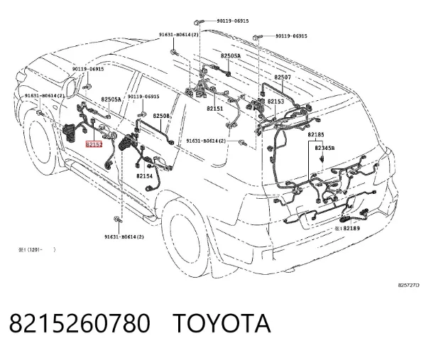  8215260780 Toyota