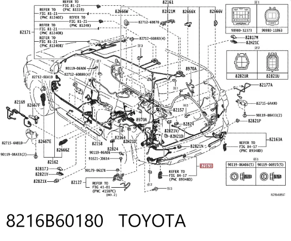  8216B60180 Toyota