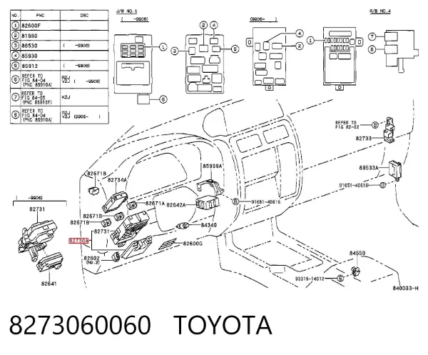  8273060060 Toyota