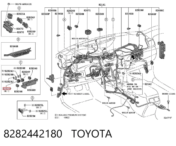  8282442180 Toyota