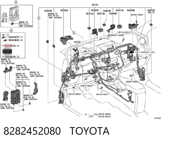  8282452080 Toyota