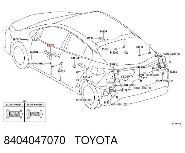  8404047070 Toyota