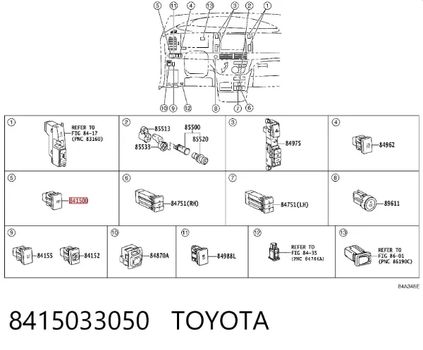  8415033050 Toyota