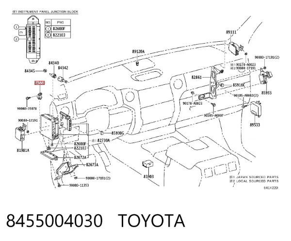  8455004030 Toyota