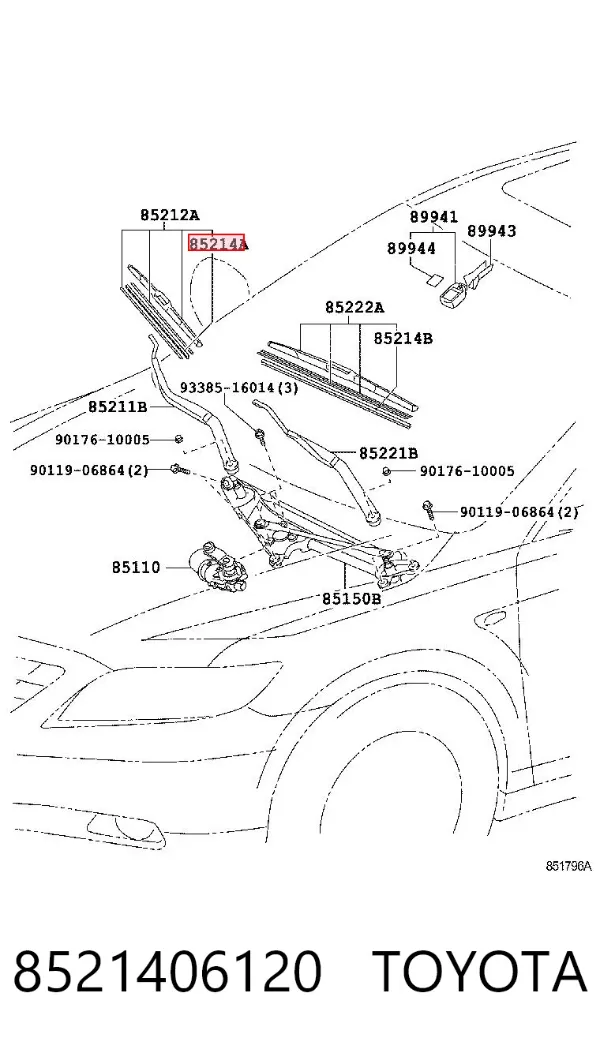  8521406120 Toyota