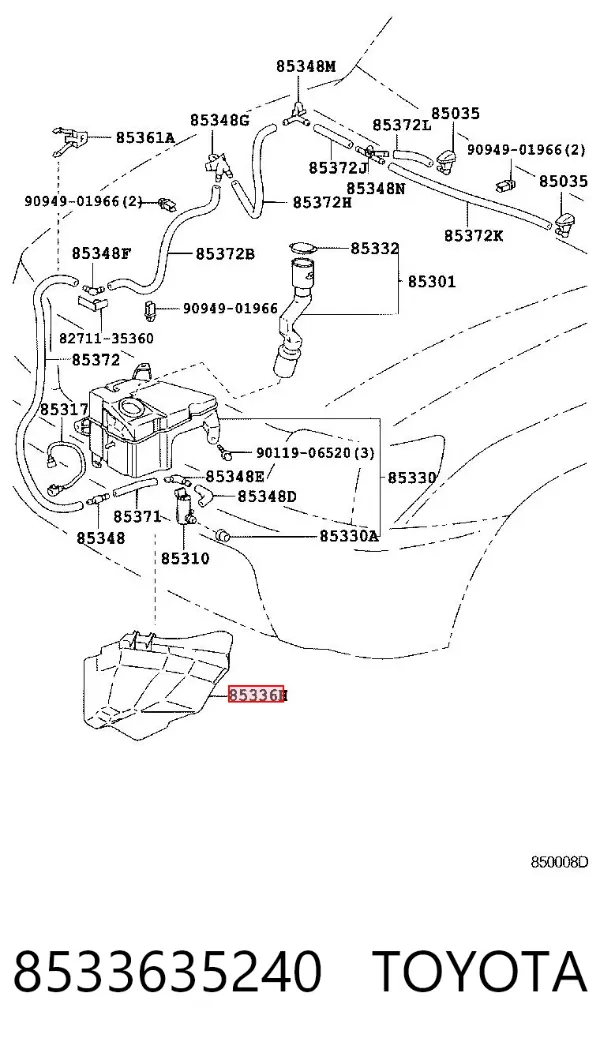  8533635240 Toyota