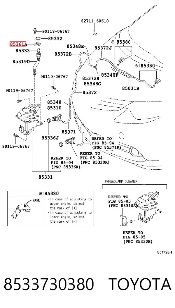  8533730380 Toyota