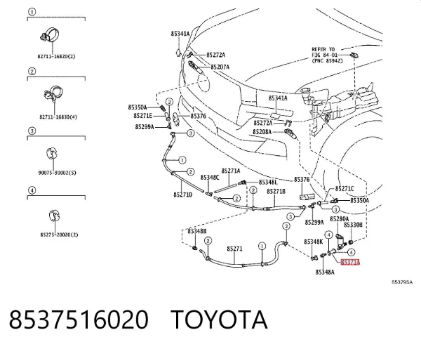  8537516020 Toyota