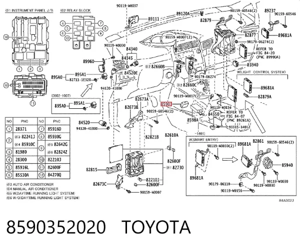  8590352020 Toyota