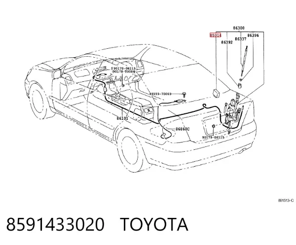 8591433020 Toyota
