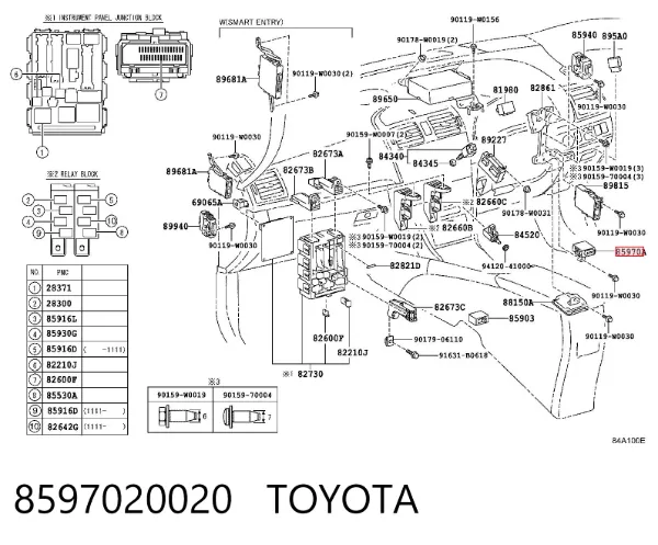  8597020020 Toyota