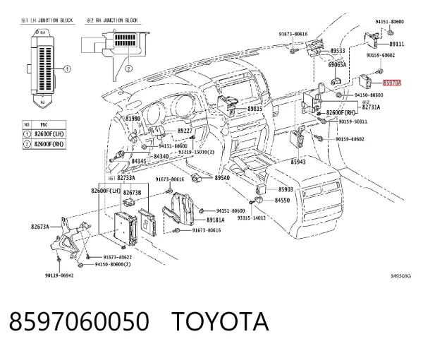  8597060050 Toyota