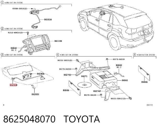  8625048070 Toyota