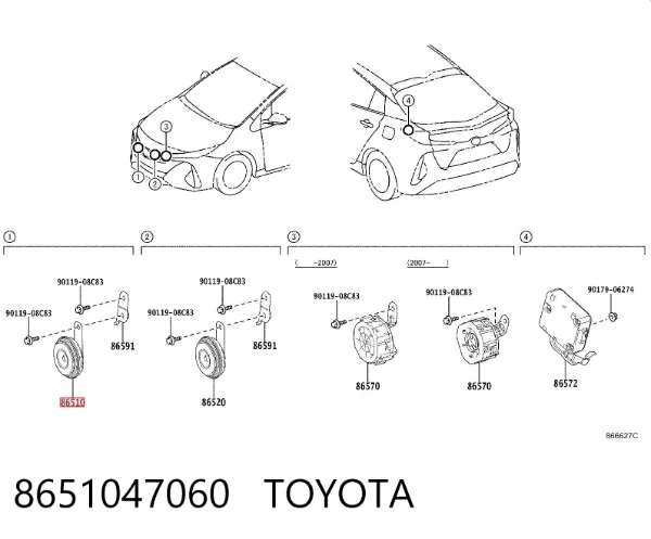 8651047060 Toyota
