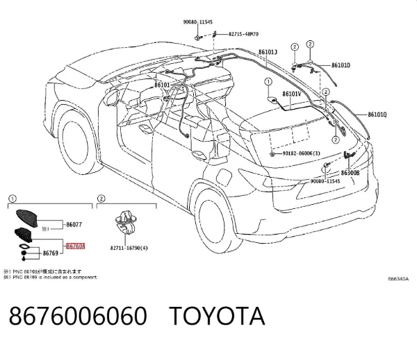  8676006060 Toyota