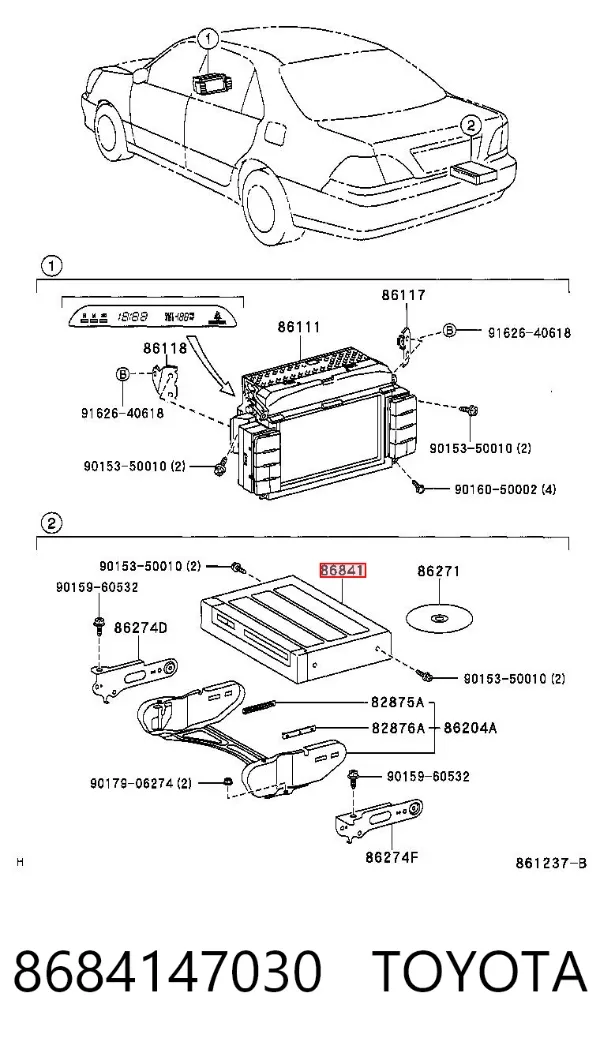  8684147030 Toyota