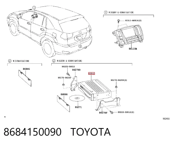  8684150090 Toyota