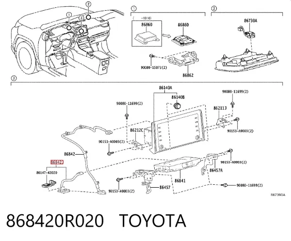  868420R020 Toyota