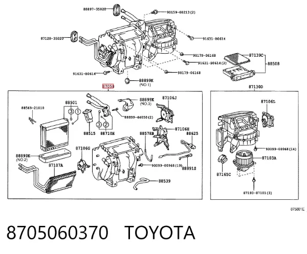  8705060370 Toyota