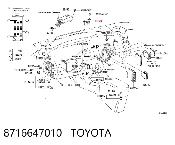  8716647010 Toyota