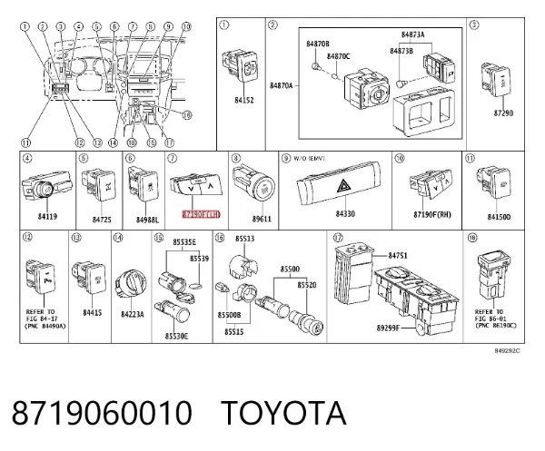  8719060010 Toyota