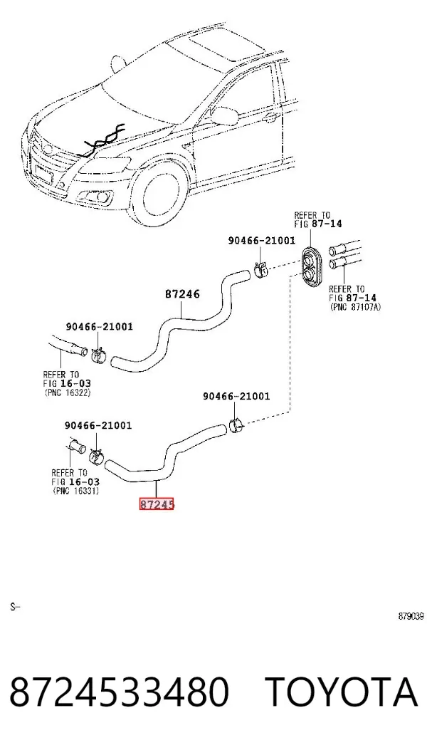  8724533480 Toyota