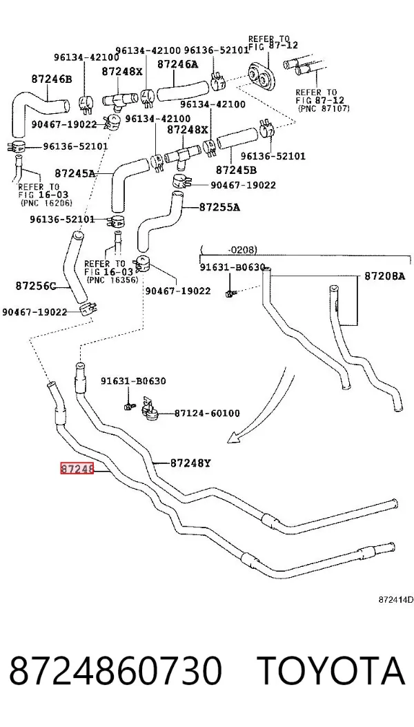  8724860730 Toyota
