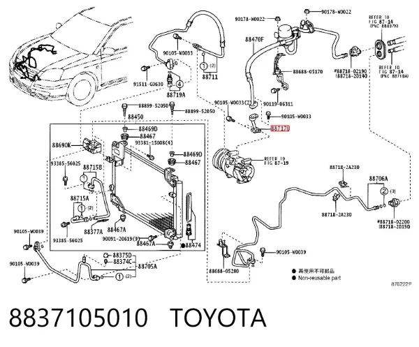  8837105010 Toyota