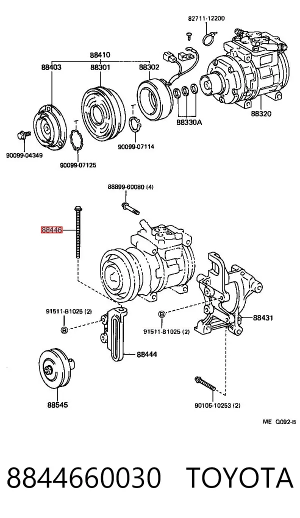  8844660030 Toyota