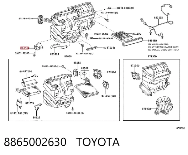  8865002630 Toyota
