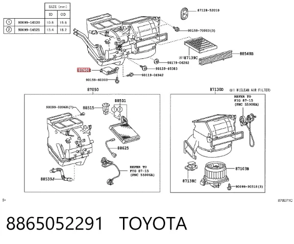  8865052291 Toyota