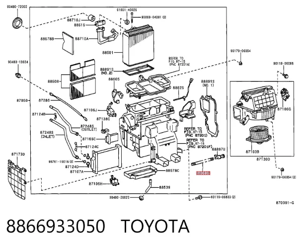  8866933050 Toyota