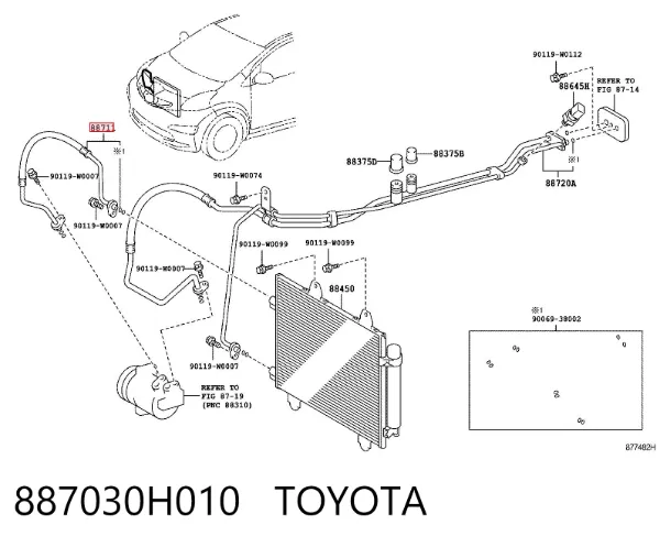  887030H010 Toyota