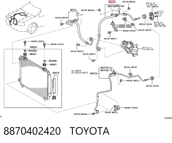  8870402420 Toyota