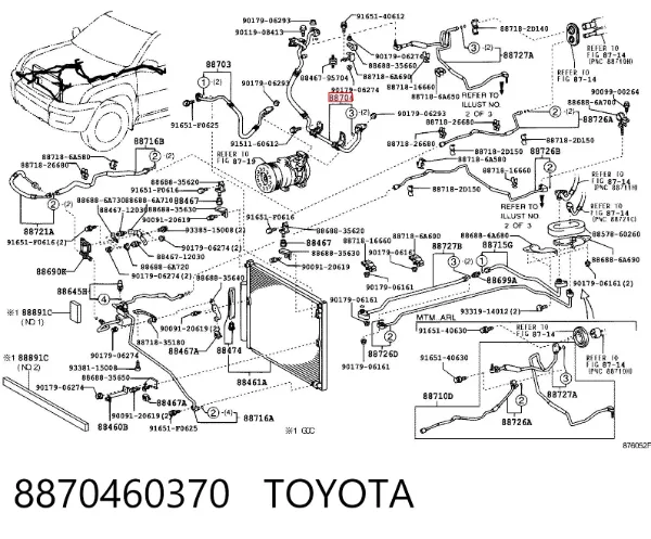  8870460370 Toyota