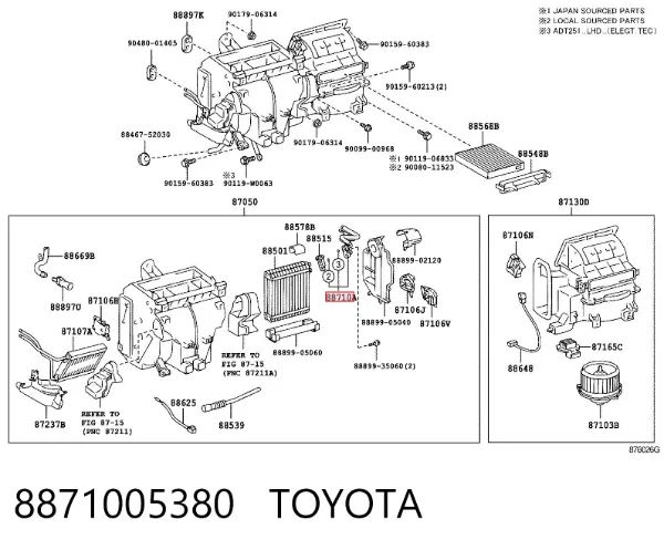  8871005380 Toyota