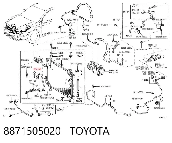 8871505020 Toyota