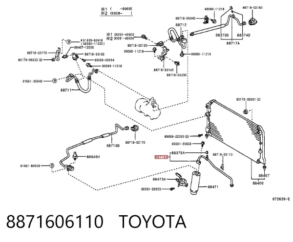  8871606110 Toyota