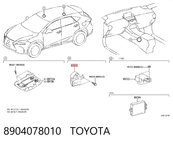  8904078010 Toyota