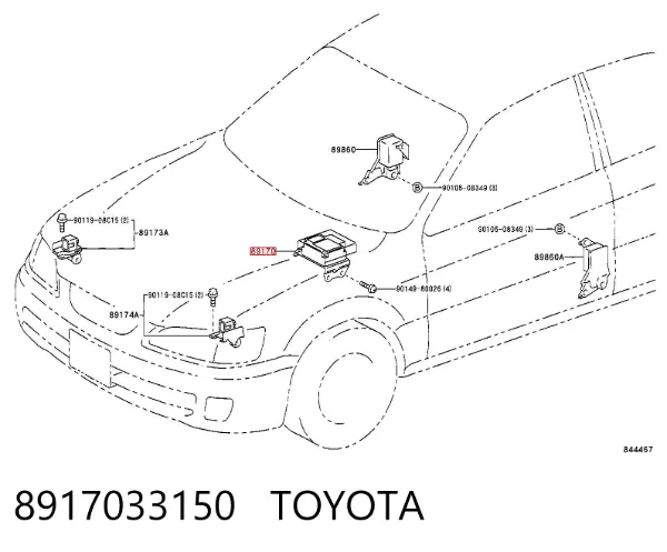  8917033150 Toyota