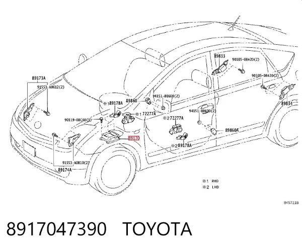  8917047390 Toyota