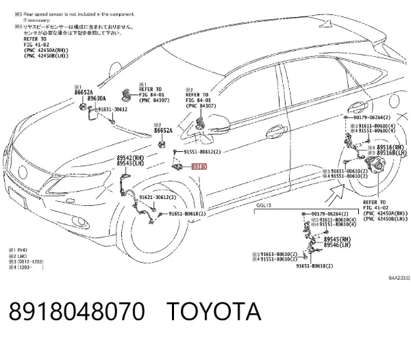  8918048070 Toyota