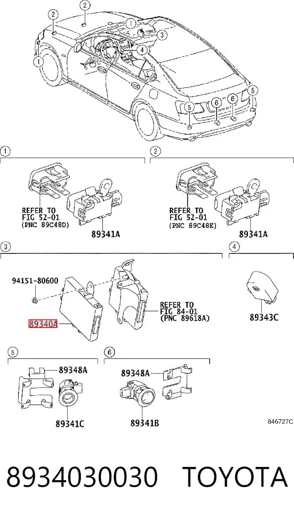  8934030030 Toyota