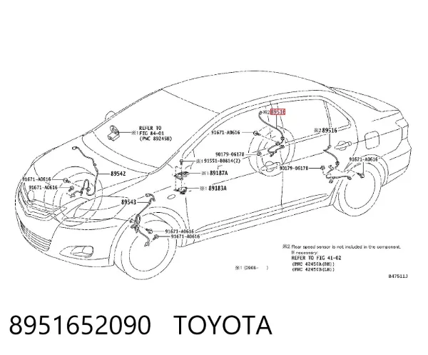 8951652090 Toyota