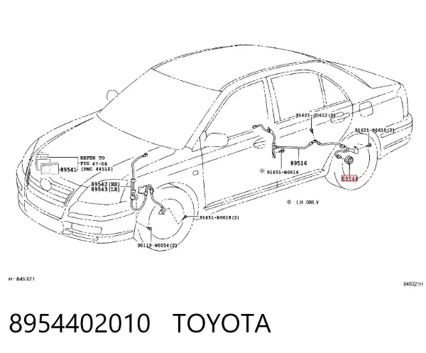 Датчик АБС (ABS) задній 8954402010 Toyota