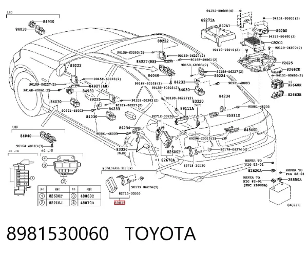  8981530060 Toyota