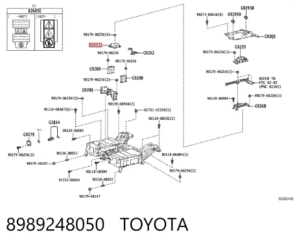  8989248050 Toyota