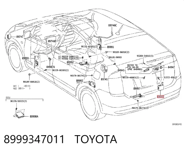  8999347011 Toyota