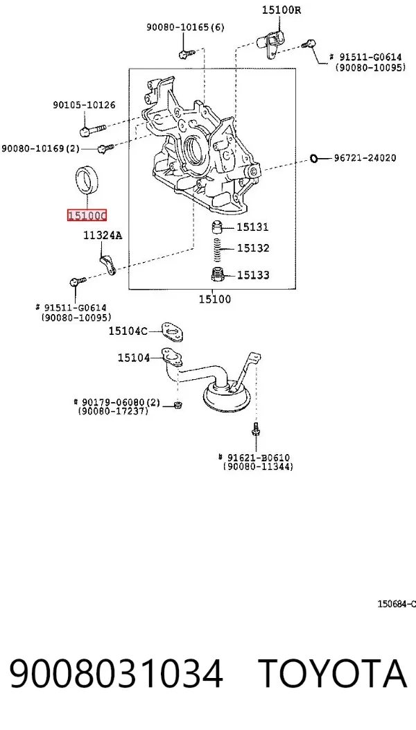  9008031034 Toyota