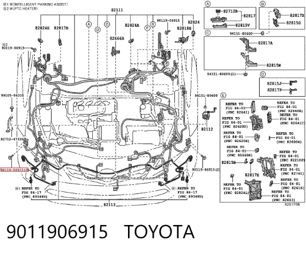  9011906915 Toyota